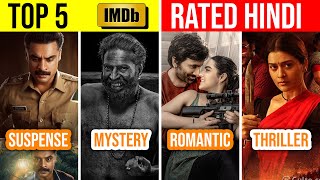 Top 5 Highest Rated South Indian Hindi Dubbed Movies on IMDb 2024  Part 17 [upl. by Svirad]