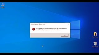 FIX Photoshop Error concrt140dll [upl. by Ambros]
