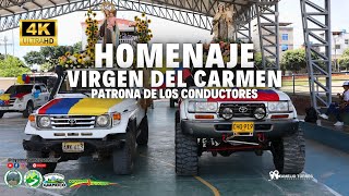 Homenaje mix virgen del carmen 2024  toyoteros virgendelcarmen colombia toyoteros 4k offroad [upl. by Aiker596]