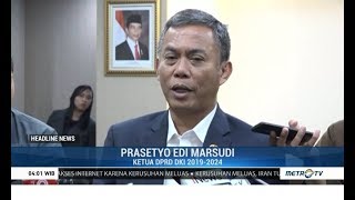 Prasetyo Edi Kembali Pimpin DPRD DKI [upl. by Dewain]