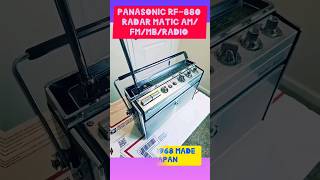 RF880f model Panasonic radio radar matic multiband receiver 1968s in Japanvintageradioyoutube [upl. by Nairadas]