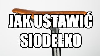 Jak ustawić siodełko w rowerze [upl. by Aip746]