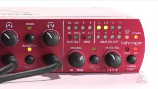 BEHRINGER FIREPOWER FCA610 [upl. by Shurwood897]