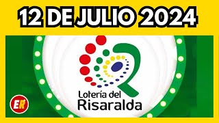 Resultado de la LOTERIA DE RISARALDA del viernes 12 de julio de 2024 💫✅💰 [upl. by Beitnes]