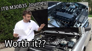 The Complete Cost Breakdown and Review of ITB M30B35 Swapping my BMW E28  The Good and the Regrets [upl. by Evalyn]