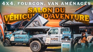 4x4 Fourgon Camion et Van Aménagés au Salon du Véhicule dAventure SVA 2023 [upl. by Tigdirb]