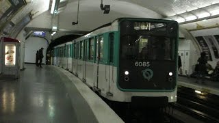 Paris MP59 Métro 11  Jourdain [upl. by Vladi827]