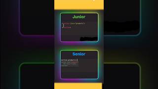 Junior Vs Senior The TRUTH About Web Development Careers webdevlopment javascript html html5 [upl. by Lentha103]