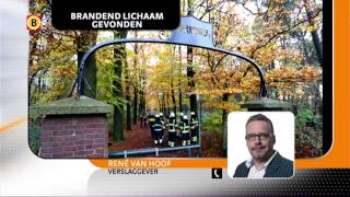 Brandend lichaam gevonden in Boxtel [upl. by Baalbeer]