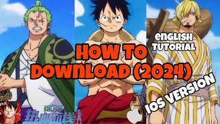 HOW TO DOWNLOAD ONE PIECE FIGHTING PATH EASILY IN 2024  IOS VERSION  One Piece Fighting Path [upl. by Abijah48]