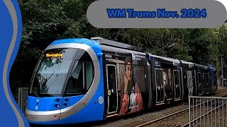 West Midlands Trams Nov 2024 [upl. by Carlene]