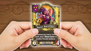 Paint Smudger is BACK  Hearthstone Battlegrounds [upl. by Allin]