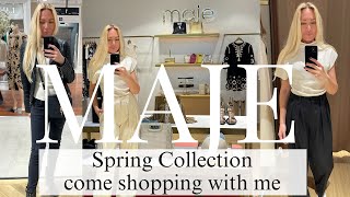 MAJE PARIS HAUL SPRING COLLECTION  COME SHOPPING WITH ME TO MAJE [upl. by Constantia588]