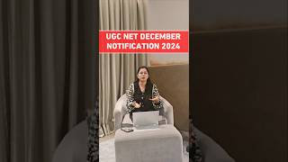 Ugc Net December Notification 2024 Application Form shorts [upl. by Eerual]