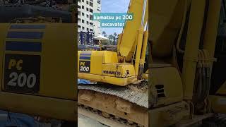 komatsu pc 200 excavator [upl. by Lomaj]