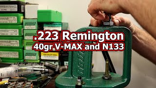 223 Remington  40gr VMax with N133 [upl. by Nelrah841]