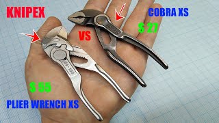 Knipex Pliers Wrench XS vs Cobra XS  Useful tools  Knipex [upl. by Leonerd]