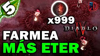 MEJORAR Horda Infernal MÁS ETER Diablo 4 Temporada 5 [upl. by Ferreby]