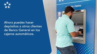 Conoce cómo depositar a otros clientes de Banco General en los cajeros automáticos [upl. by Enaek]