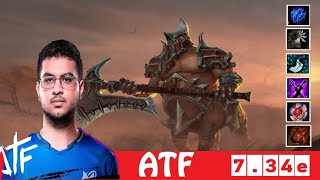 DOTA 2 ATF the CENTAUR WARRUNNER OFFLANE 734e [upl. by Ycnej]