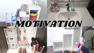 NETTOYAGE MAISON  ORGANISATION  MOTIVATION MENAGE SALLE DE BAIN🧼 CLEAN WITH ME 2024🧹 [upl. by Durgy201]