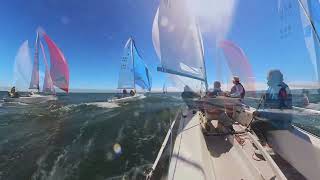 Celerity in Race Seven of the 2024 J70 Corinthian US National Championships [upl. by Vale237]