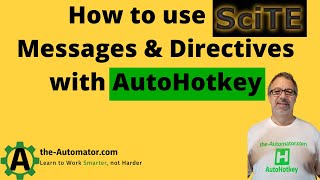 How to use SciTE messages to control SciTE with AutoHotkey [upl. by Goran80]