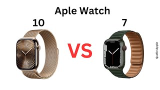 Apple Watch 7 VS Apple Watch 10 [upl. by Aimik]