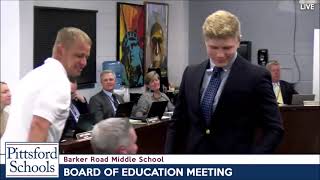 Pittsford Board of Education Meeting  June 7 2022 [upl. by Shaylah]