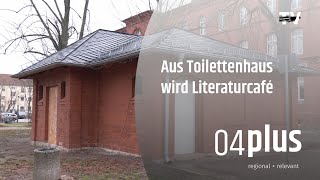 Aus einem ehemaligen Toilettenhäuschen soll ein Literaturcafé entstehen [upl. by Aihsotan]