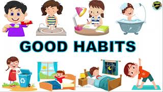 Good Habits for Kids  Good Habits  Good Habits and Bad Habits  Good Habit  Personal hygiene [upl. by Acireed]