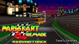 Mario Kart 64 Remade Soundtrack  N64 Toads Turnpike Reupload [upl. by Elockin]