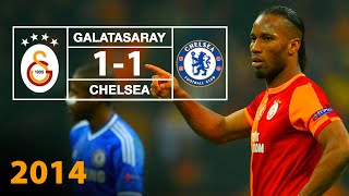 Galatasaray Maç Özetleri  2013  2014 Şampiyonlar Ligi  Galatasaray 11 Chelsea [upl. by Eitteb]