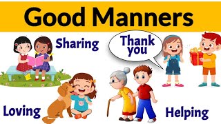 Good manners for kids  Good habits  Good manners  Good habits for kids  magic words for kids [upl. by Sanyu]