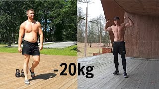 6 month Insane Calisthenics Transformation [upl. by Kristoffer100]