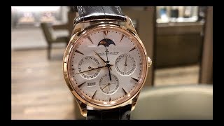 JaegerLeCoultre 1302520 Master Ultra Thin Perpetual [upl. by Esiuole]