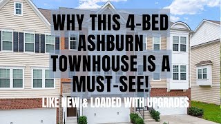 Step Inside Ashburns Premiere Townhouse 4 Beds 45 Baths and Ultimate Privacy [upl. by Elleunamme758]