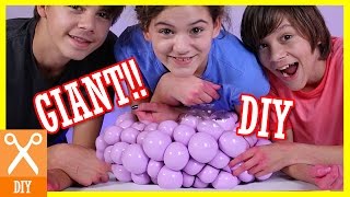 DIY GIANT SQUISHY SLIME STRESS BALL Bubble or Infectious disease stress ball  KITTIESMAMA [upl. by Akimot]