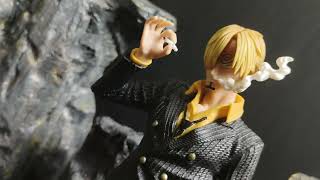 FIGURE ONE PIECE VINSMOKE SANJI  KURO ASHI no SANJI [upl. by Ahsimit]