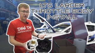 ZZP Install  LTG Larger Throttle Body [upl. by Dunc]