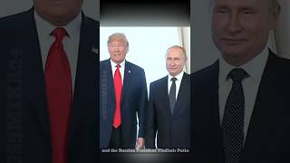 Russian President Vladimir Putin and the US President Donald Trump russia usa shrts ytshorts [upl. by Lukash]