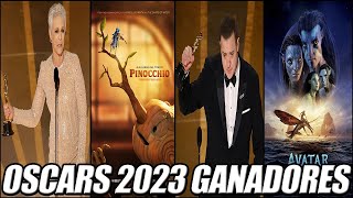 Oscars 2023 GANADORES  Oscars 2023 Winners  Lista de Ganadores OFICIAL [upl. by Ott213]