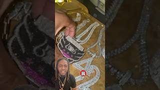 Yo Gotti’s Travel Kit jewelry rap diamond watch hiphop shorts [upl. by Postman]