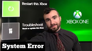 Troubleshoot and Repair Xbox One System Error Black Screen [upl. by Cadel]