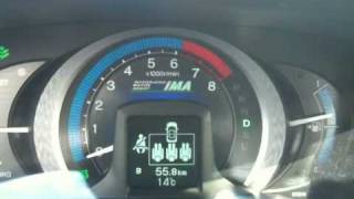 35 l100 km in Honda Insight [upl. by Rissa]