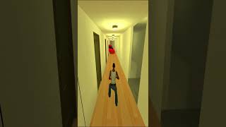 Indian Cockroach chase CJ in Liminal Hotel Gmod Nextbot [upl. by Eahsat]