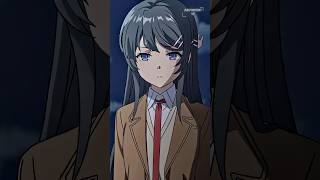 Elle n’est plus ACTRICE à cause de sa MÈRE 😢 l Bunny Girl Senpai l anime animeedit shorts [upl. by Toh779]