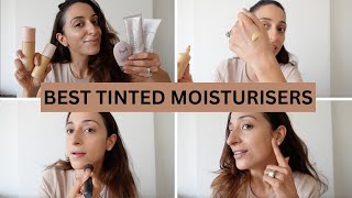 TOP 5 SKIN TINTS  Best Tinted Moisturisers for Natural Everyday Make Up Looks  Best Base Products [upl. by Airdnaed]