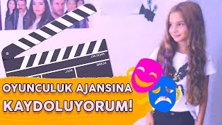 AJANSA KAYDOLMAK VLOG ECRİN SU ÇOBAN [upl. by Landbert]