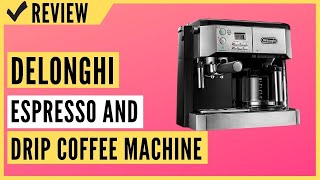 DeLonghi BCO430 Combination Pump Espresso and 10Cup Drip Coffee Machine Review [upl. by Vidovik673]